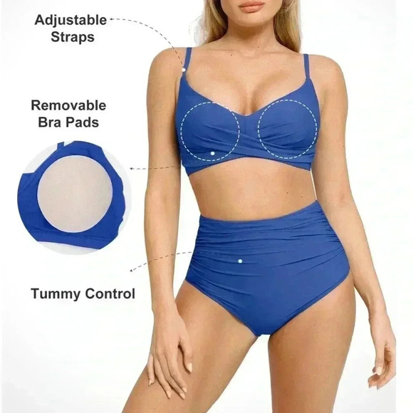 POPILUSH High-Waist Bikini Set - NWT - Picture 3 of 5